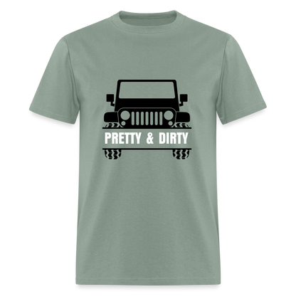 Dirty & Pretty Tee - sage