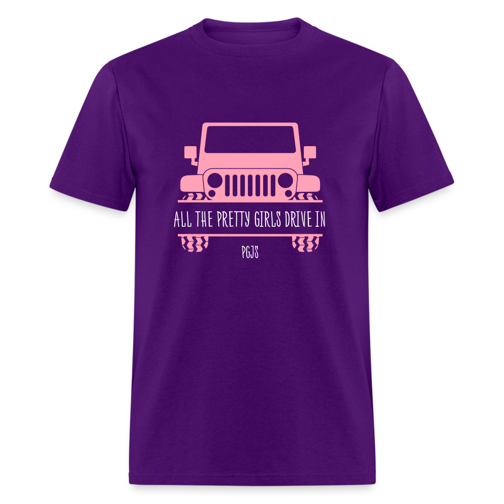 PGJS PRETTY GIRLS Unisex  T-Shirt - purple