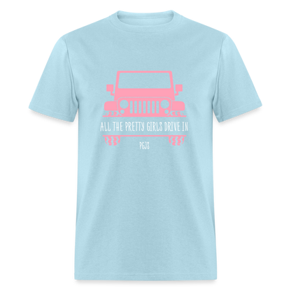 PGJS PRETTY GIRLS Unisex  T-Shirt - powder blue