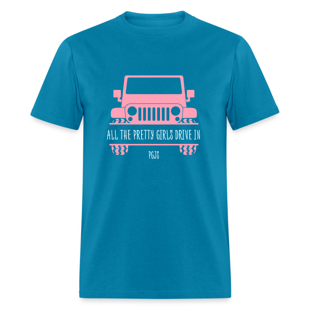 PGJS PRETTY GIRLS Unisex  T-Shirt - turquoise