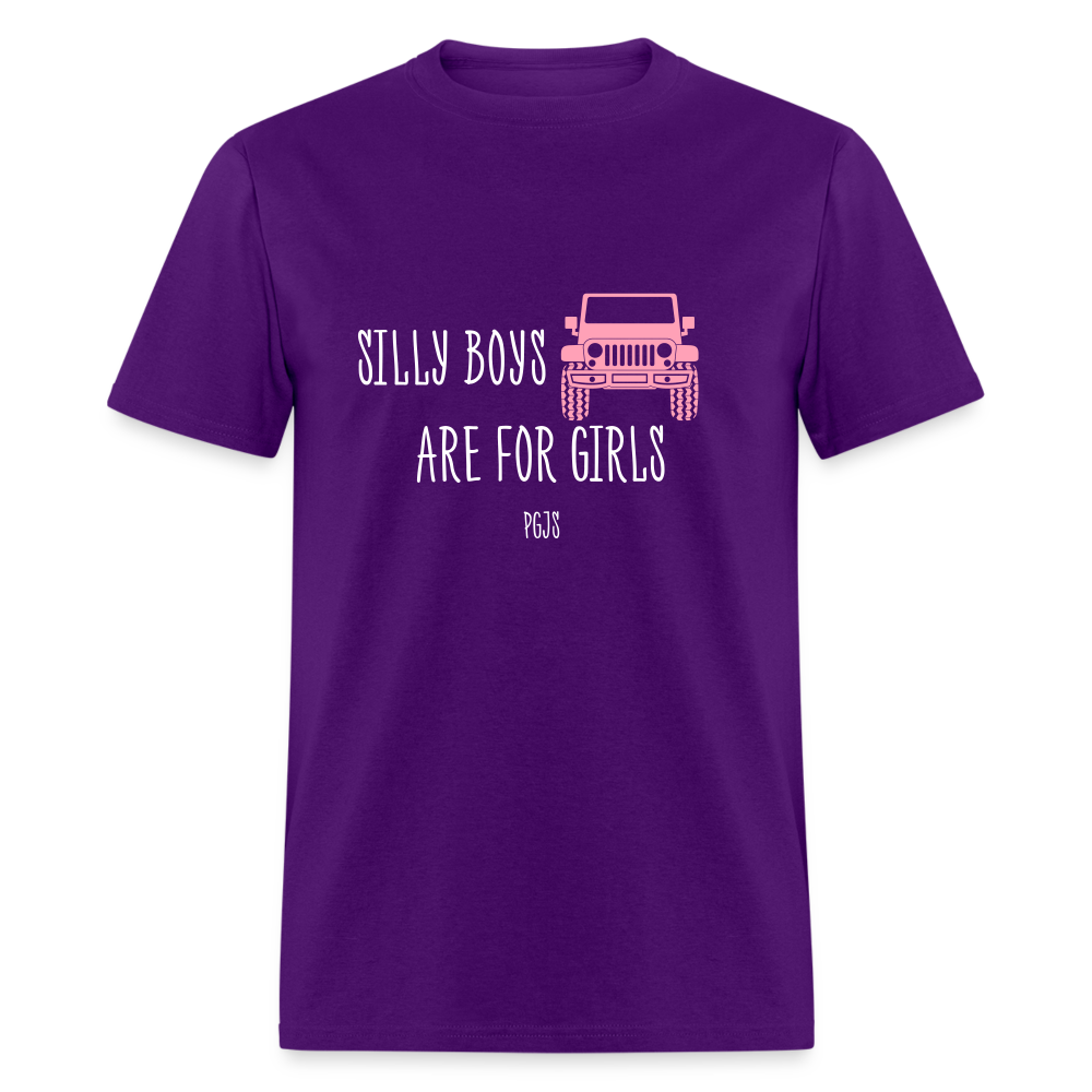 SILLY BOYS Unisex  T-Shirt - purple