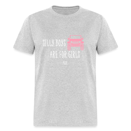 SILLY BOYS Unisex  T-Shirt - heather gray