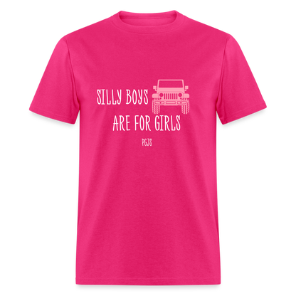 SILLY BOYS Unisex  T-Shirt - fuchsia