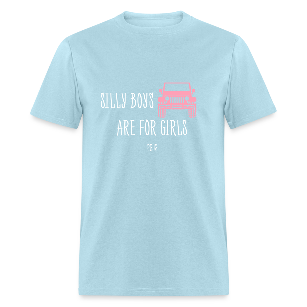 SILLY BOYS Unisex  T-Shirt - powder blue