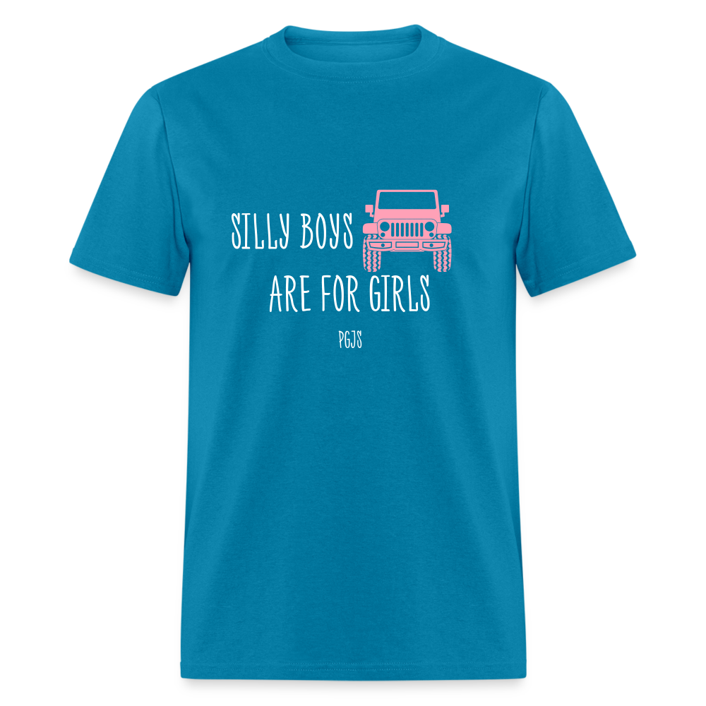 SILLY BOYS Unisex  T-Shirt - turquoise