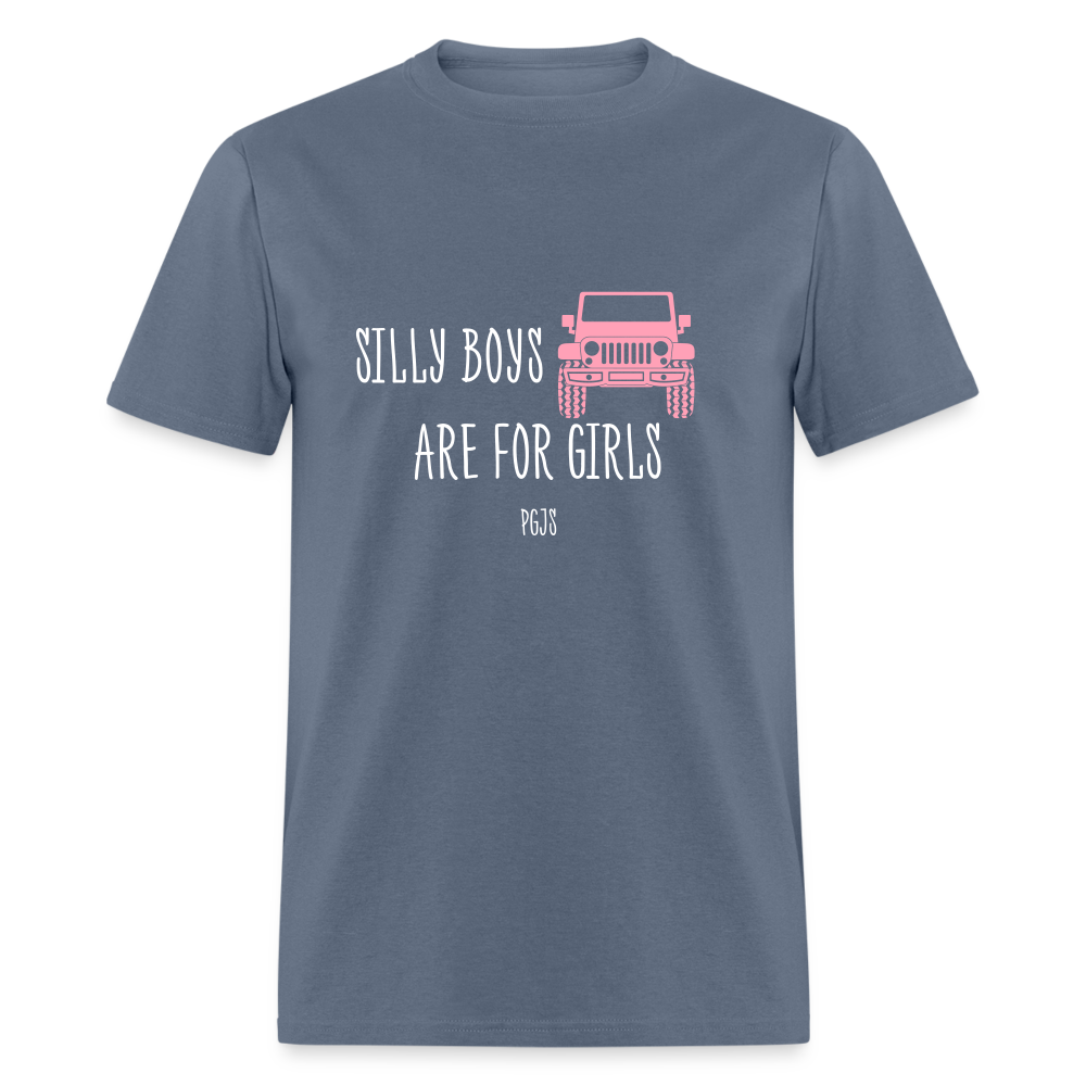 SILLY BOYS Unisex  T-Shirt - denim