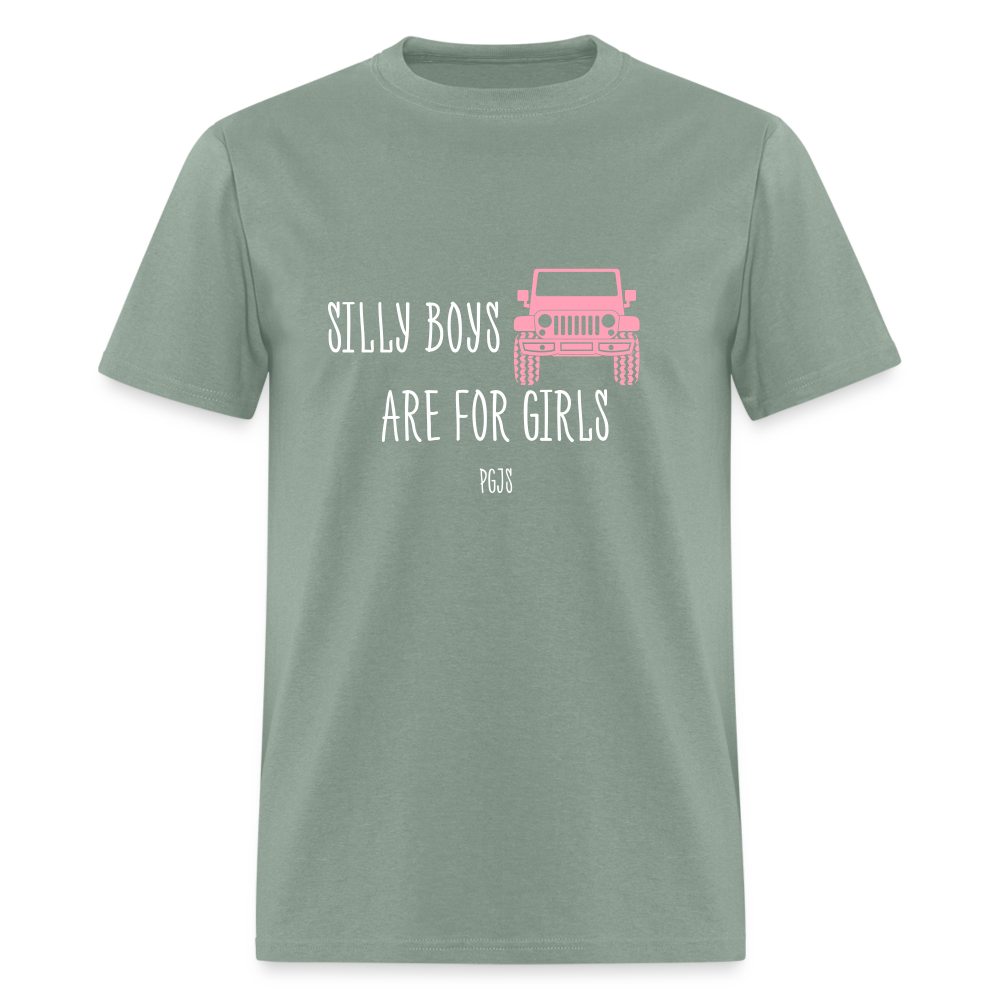 SILLY BOYS Unisex  T-Shirt - sage