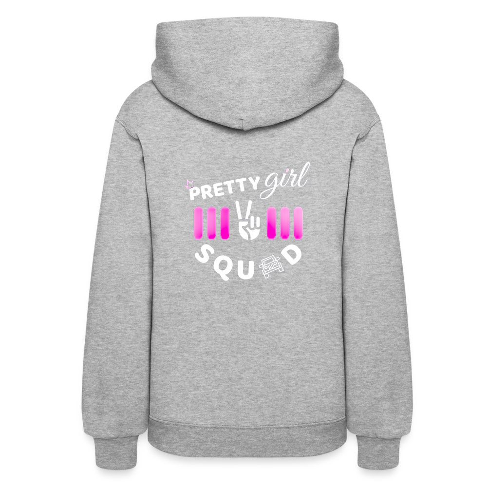 Pretty & Free Pink Back - heather gray