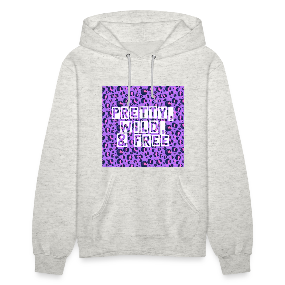 Pretty & Free Hoodie - heather oatmeal