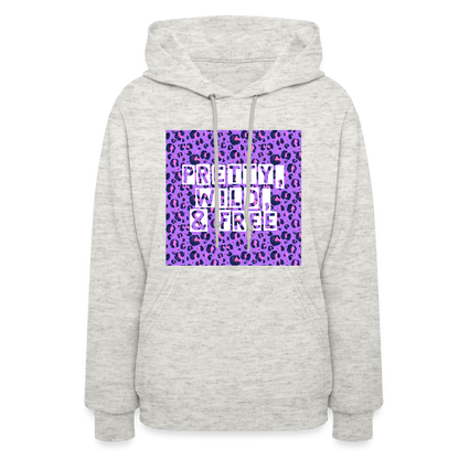 Pretty & Free Hoodie - heather oatmeal