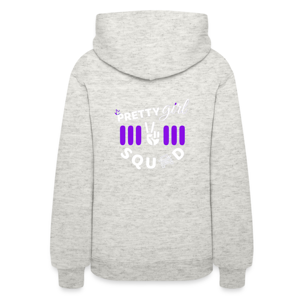 Pretty & Free Hoodie - heather oatmeal