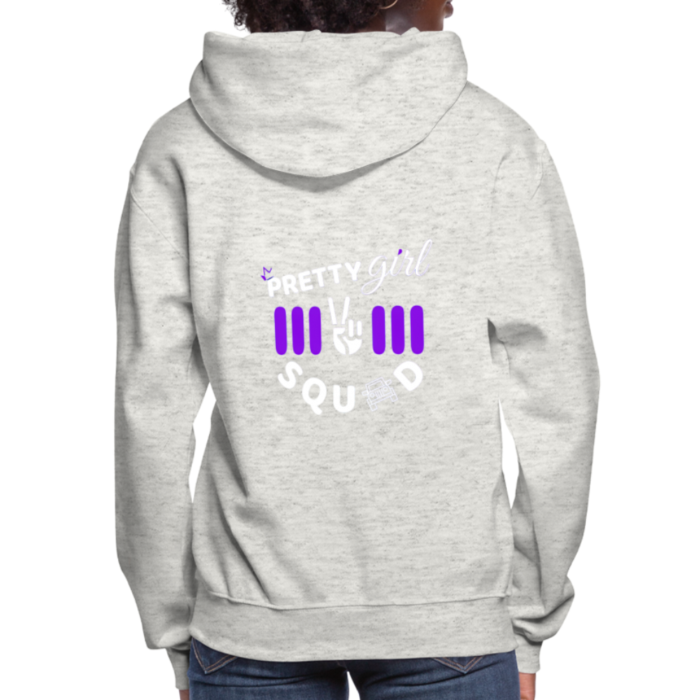 Pretty & Free Hoodie - heather oatmeal