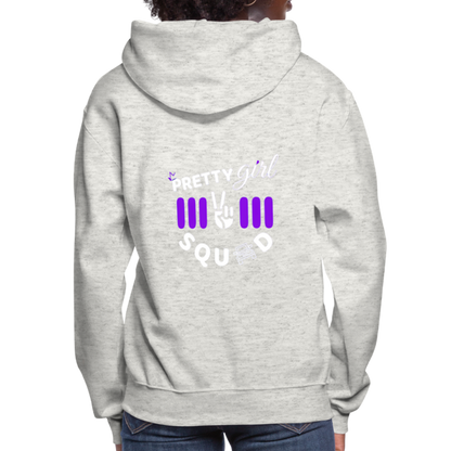 Pretty & Free Hoodie - heather oatmeal