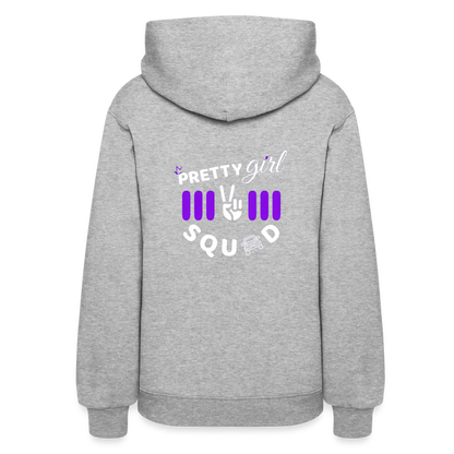 Pretty & Free Hoodie - heather gray