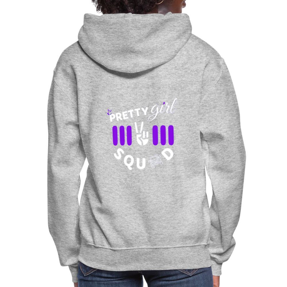 Pretty & Free Hoodie - heather gray