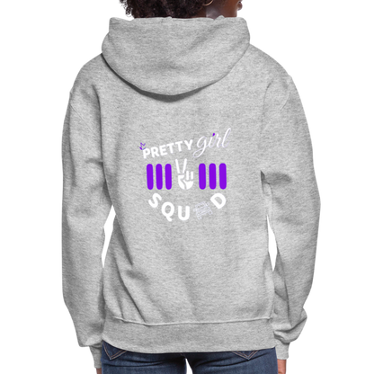 Pretty & Free Hoodie - heather gray