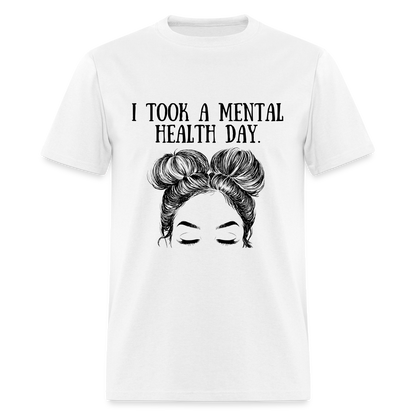 Mental Health Day Unisex Classic T-Shirt - white