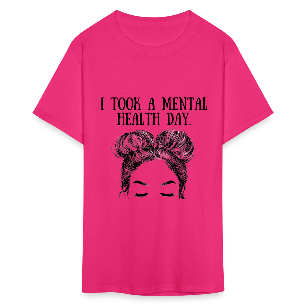 Mental Health Day Unisex Classic T-Shirt - fuchsia