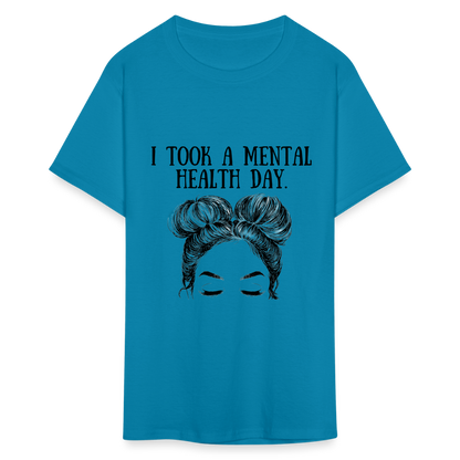 Mental Health Day Unisex Classic T-Shirt - turquoise