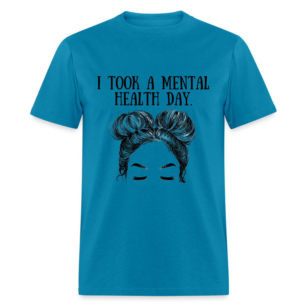 Mental Health Day Unisex Classic T-Shirt - turquoise