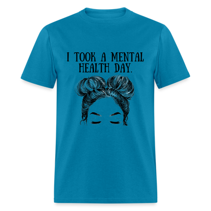 Mental Health Day Unisex Classic T-Shirt - turquoise