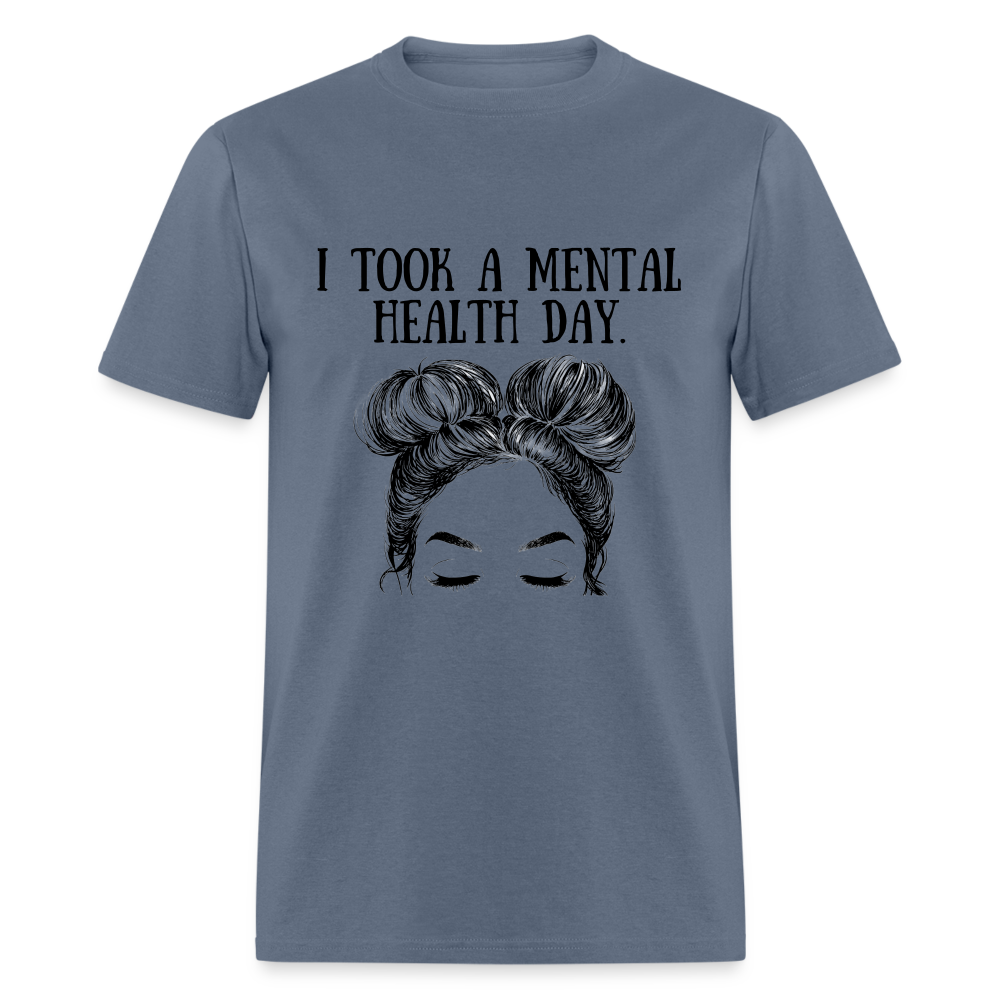 Mental Health Day Unisex Classic T-Shirt - denim