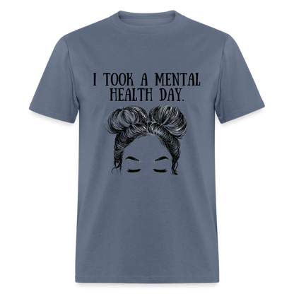 Mental Health Day Unisex Classic T-Shirt - denim