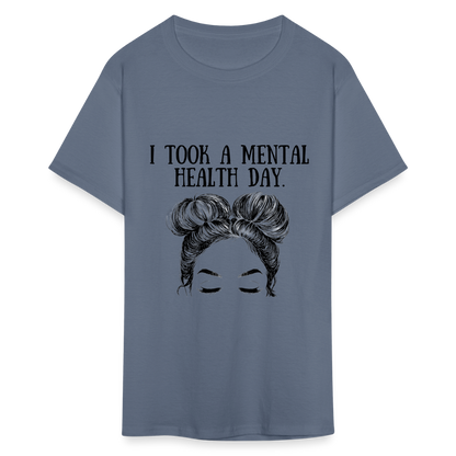 Mental Health Day Unisex Classic T-Shirt - denim