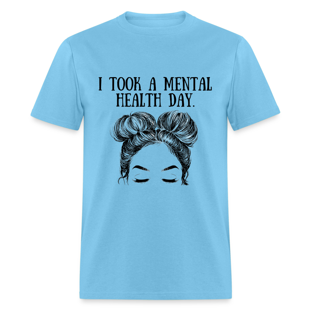 Mental Health Day Unisex Classic T-Shirt - aquatic blue