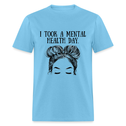 Mental Health Day Unisex Classic T-Shirt - aquatic blue