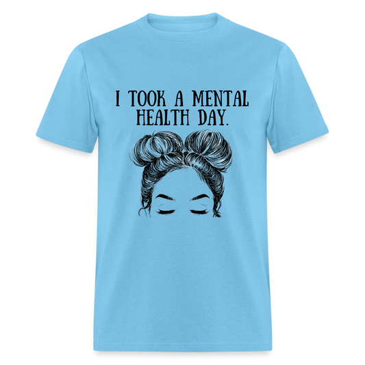 Mental Health Day Unisex Classic T-Shirt - aquatic blue