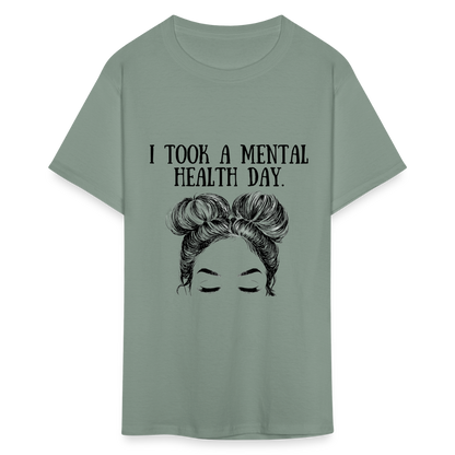 Mental Health Day Unisex Classic T-Shirt - sage