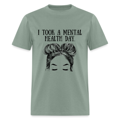 Mental Health Day Unisex Classic T-Shirt - sage