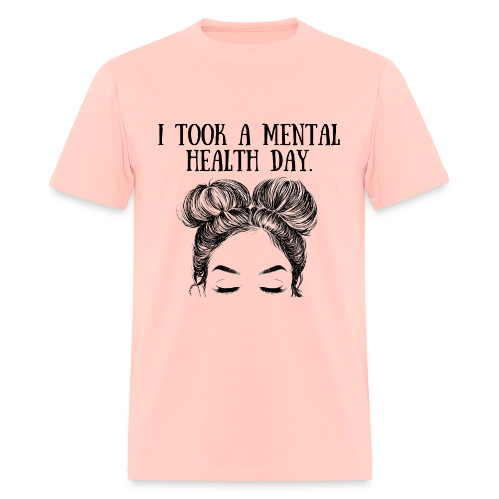 Mental Health Day Unisex Classic T-Shirt - blush pink 