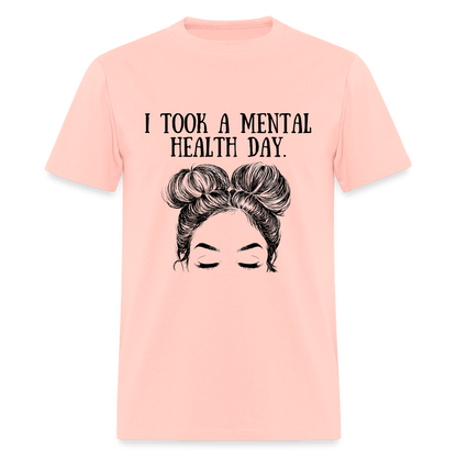 Mental Health Day Unisex Classic T-Shirt - blush pink 