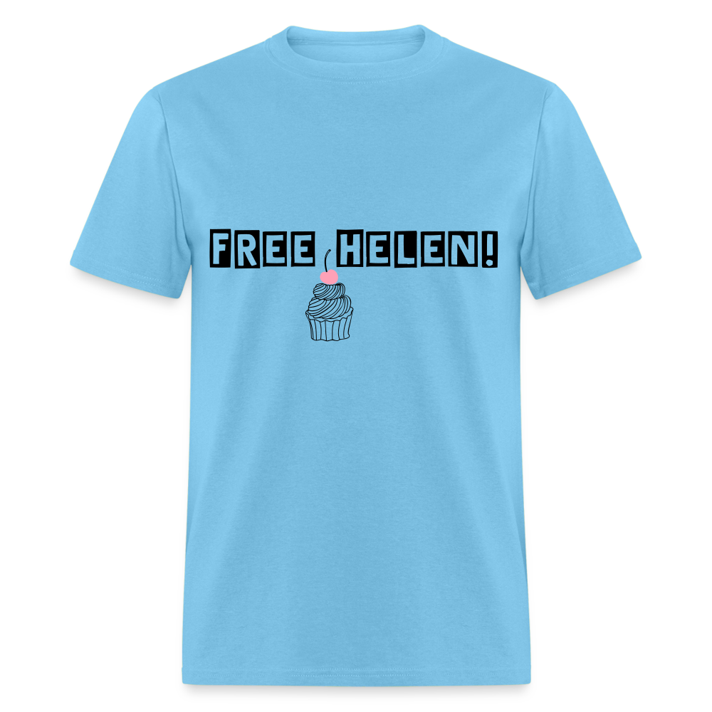 Free Helen Unisex Classic T-Shirt - aquatic blue