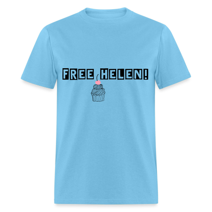 Free Helen Unisex Classic T-Shirt - aquatic blue