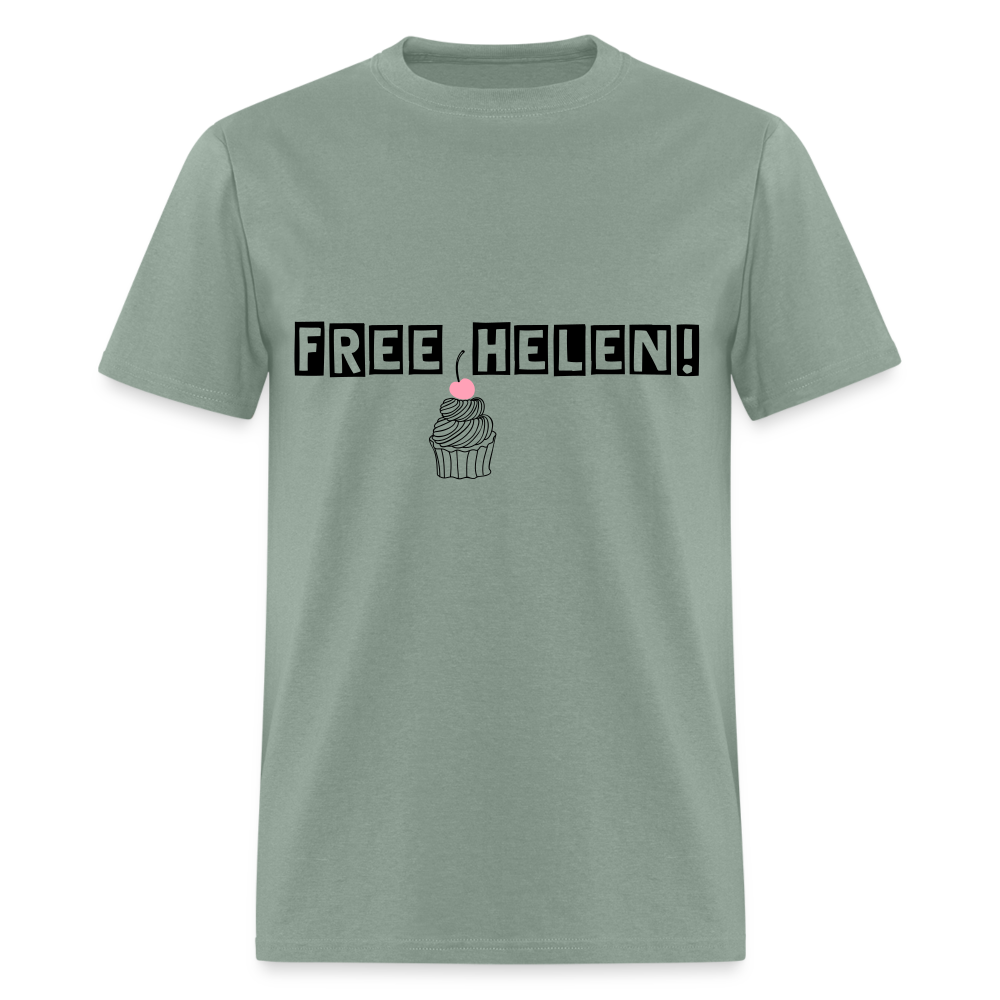 Free Helen Unisex Classic T-Shirt - sage