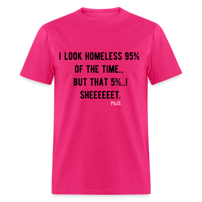 I Look Unisex Classic T-Shirt - fuchsia