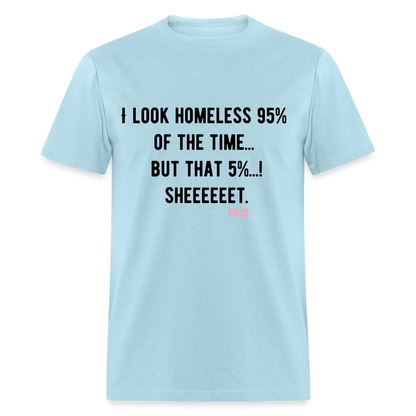 I Look Unisex Classic T-Shirt - powder blue