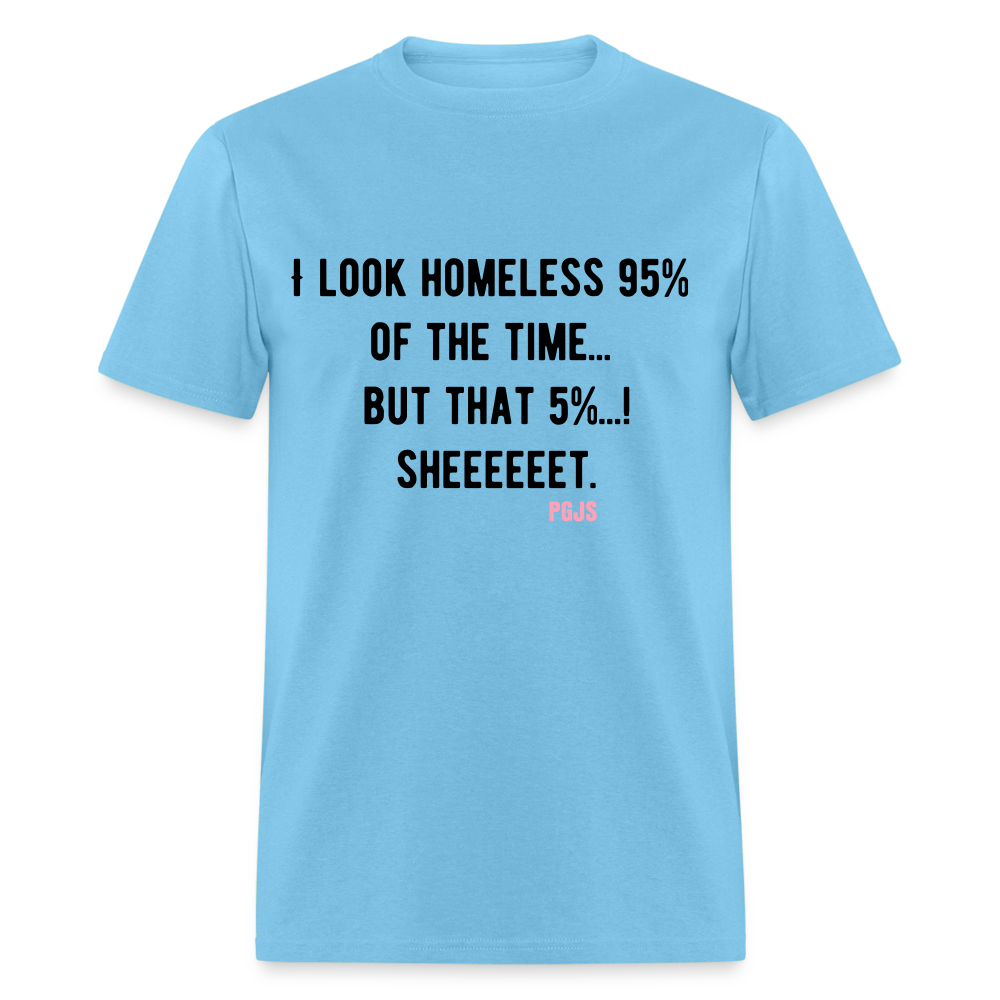 I Look Unisex Classic T-Shirt - aquatic blue