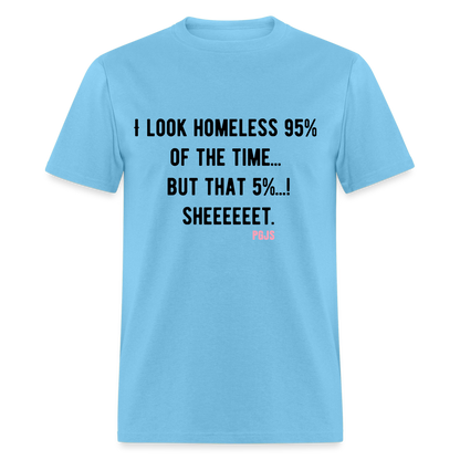 I Look Unisex Classic T-Shirt - aquatic blue