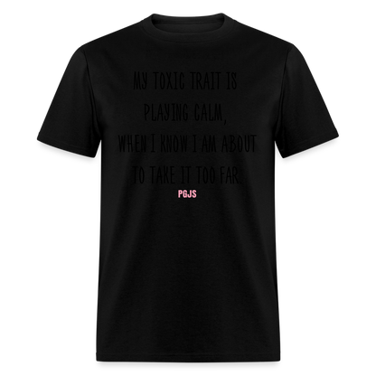 Too Far Unisex Classic T-Shirt - black