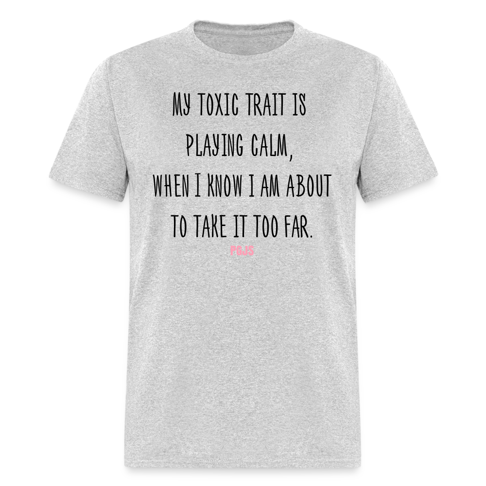 Too Far Unisex Classic T-Shirt - heather gray