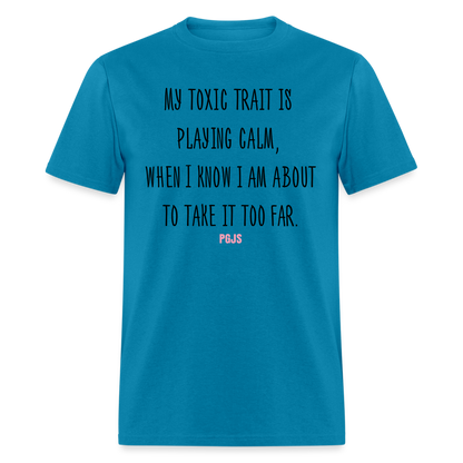 Too Far Unisex Classic T-Shirt - turquoise