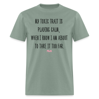 Too Far Unisex Classic T-Shirt - sage