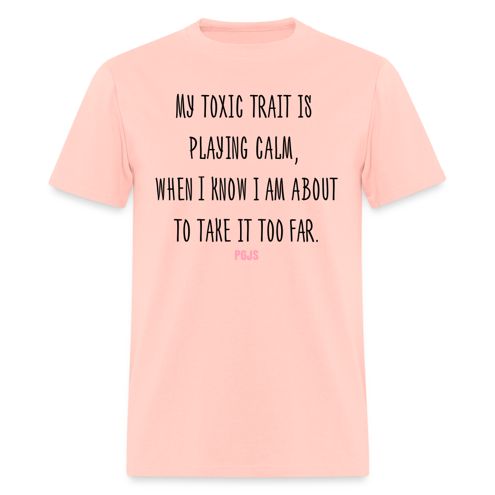 Too Far Unisex Classic T-Shirt - blush pink 