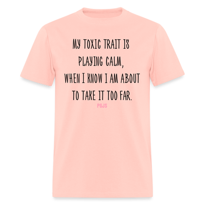 Too Far Unisex Classic T-Shirt - blush pink 